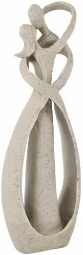 Abstract Couple Sculpture – Resin Romantic Statue for Home & Office Décor, Love-Themed Gift
